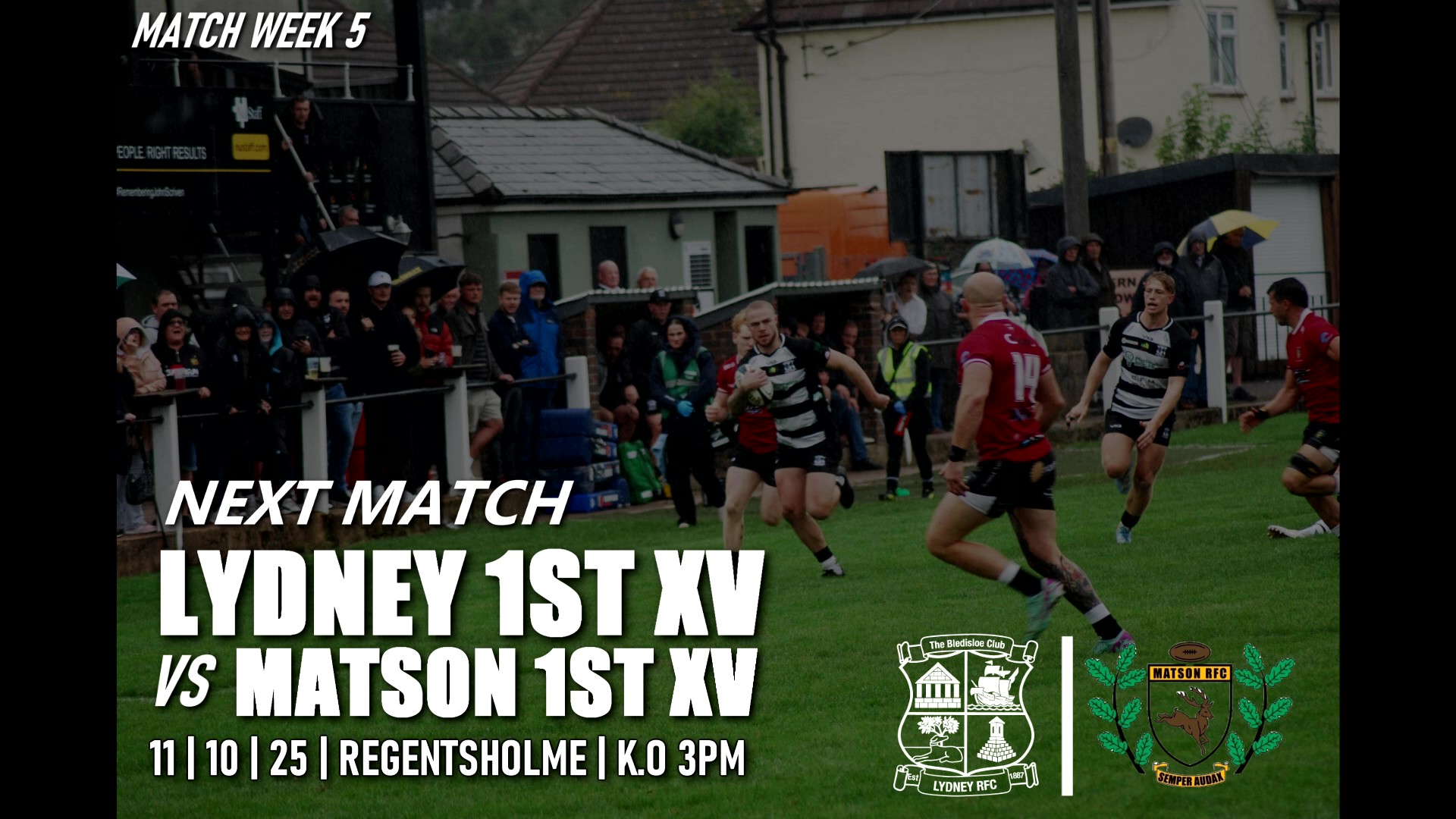 Lydney Rfc This Saturday at Lydney RFC - The Bledisloe Club Lydney RFC